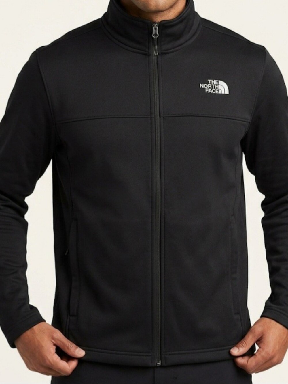 The North Face Men’s Black Full-Zip Jacket Streetwear M